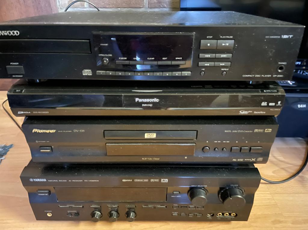 TV, Versterker met boxen en DVD speler, Ophalen, Zo goed als nieuw