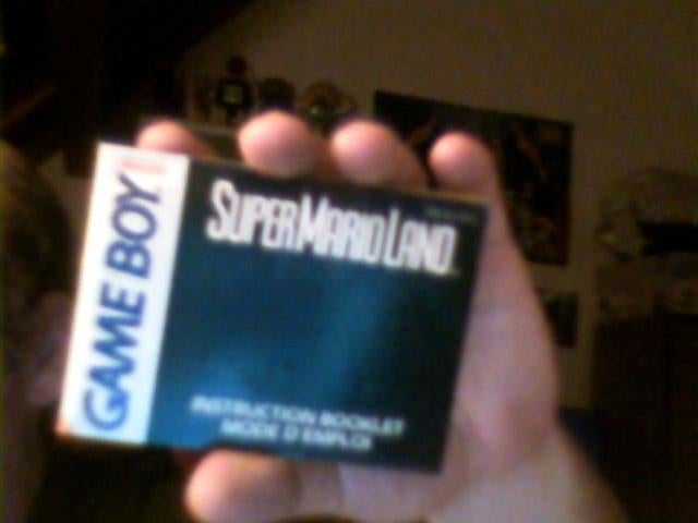 Manuel de la Game Boy Super Mario Land, Enlèvement, Comme neuf