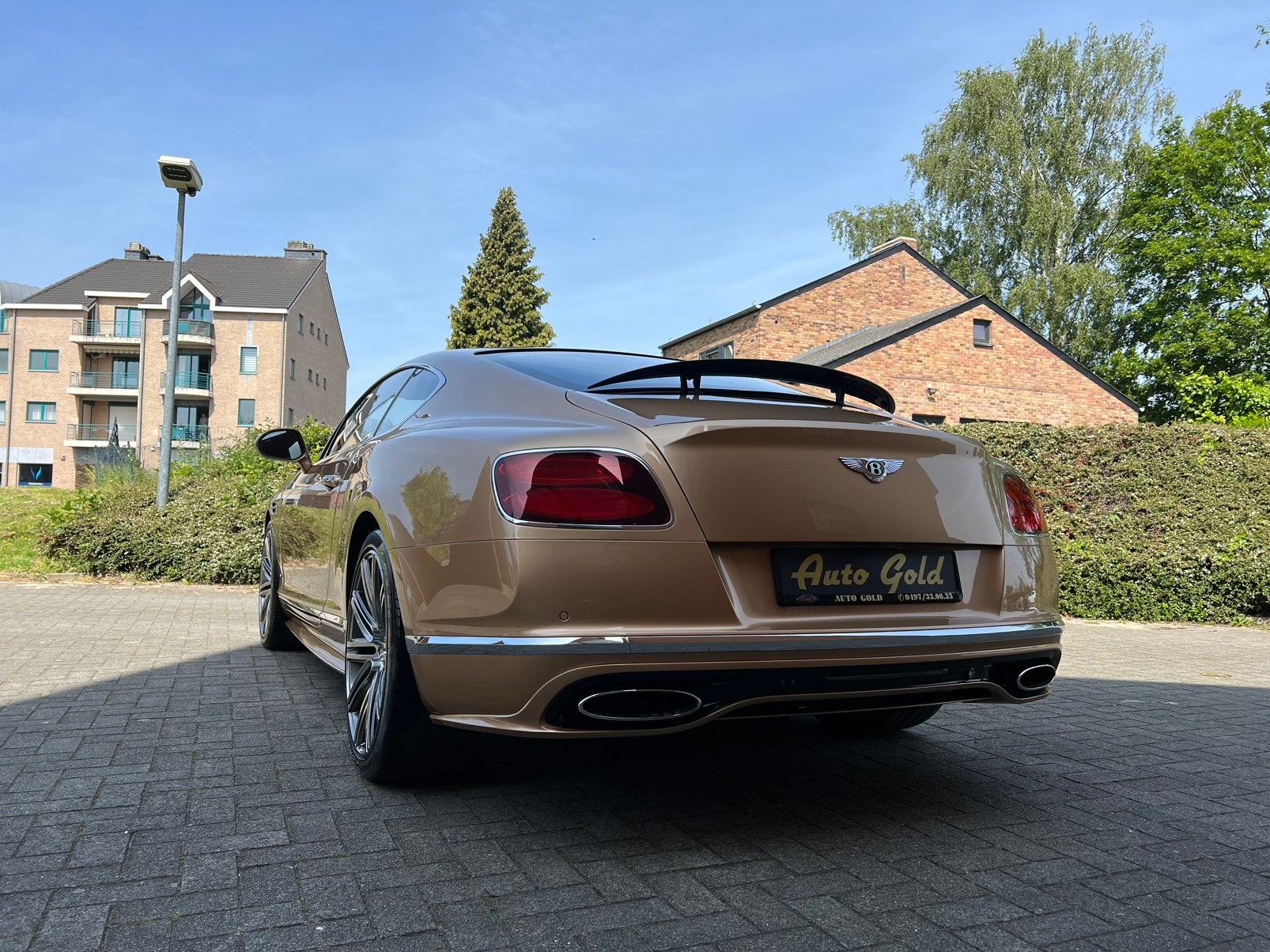 Bentley gt speed w12 gold full limited 642chv neuve 1prop !, Autos, Achat, Euro 6, Autres couleurs, 2 portes