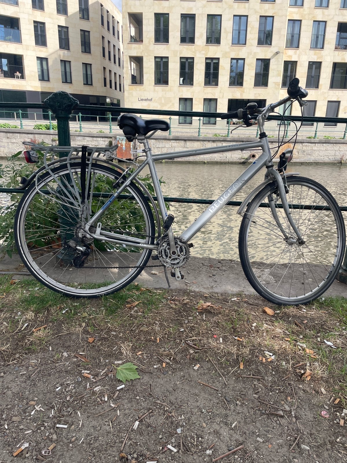 Peugeot Lyon 300 – 21 versnellingen – maat 55 - rijklaar, Fietsen en Brommers, Velgrem, Versnellingen, Zo goed als nieuw, 53 tot 57 cm
