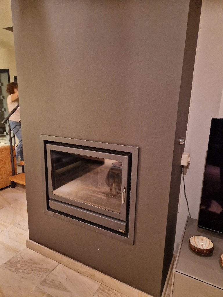 Bodart & Gonay Infire inbouw houtkachel 680, Ophalen, Gebruikt, Inbouwhaard, Houthaard