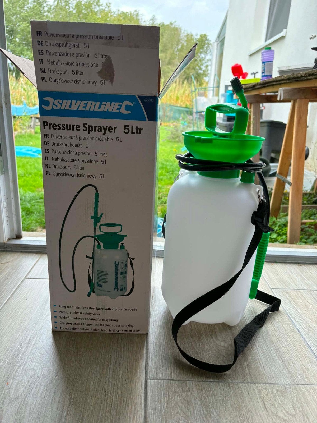 Neiuw sproeier 5Liter, Jardin & Terrasse, Pesticides, Enlèvement ou Envoi, Neuf, Autres types