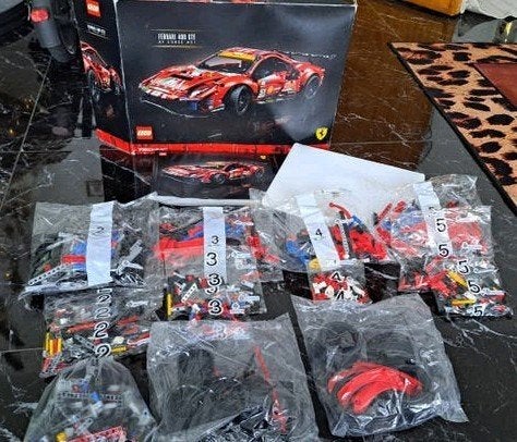 Lego technic  Ferrari 488-GTE neuf new, Enlèvement ou Envoi, Comme neuf, Lego, Technic