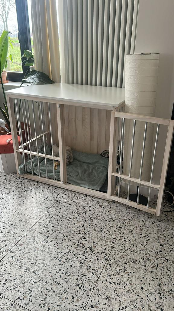 Hondenbench, Dieren en Toebehoren, Ophalen, Zo goed als nieuw