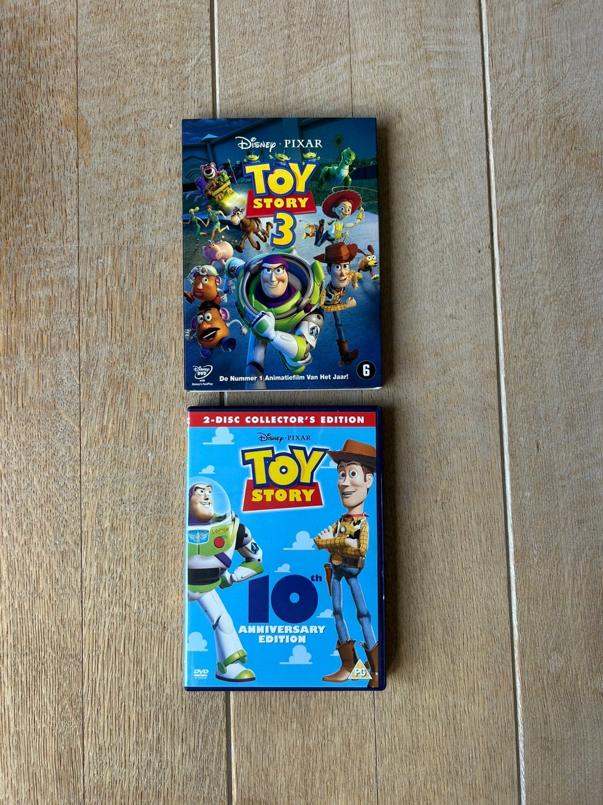 2 DVD Toy Story, Enlèvement ou Envoi, Dessin animé, Tous les âges, Néerlandais