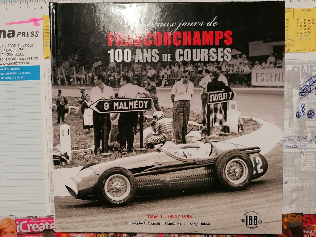 Les plus beaux jours de Spa Francorchamps, Livres, Enlèvement ou Envoi, Comme neuf