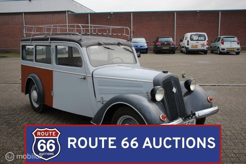 DKW-IFA F8 Kombi | 1951 | Route 66 Auctions, Overige merken, Zwart, Bedrijf, Handgeschakeld