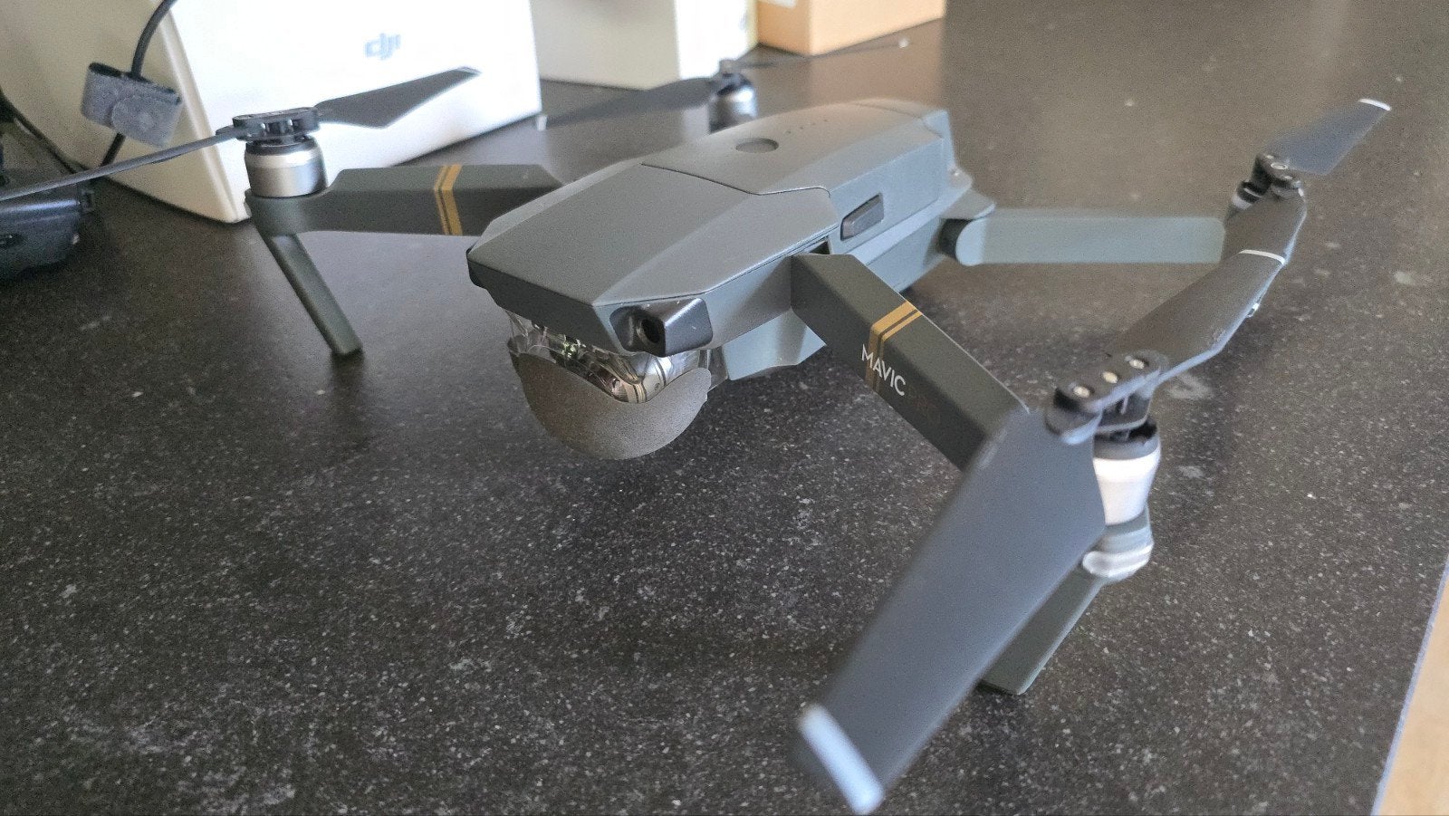 DJI Mavic Pro-drone, Ophalen
