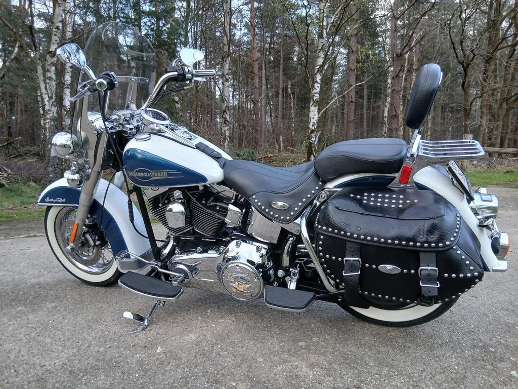 Harley davidson heritage 1584 cc twincam injectie 23.700 km, Motoren, 2 cilinders, Particulier, Meer dan 35 kW, 1584 cc