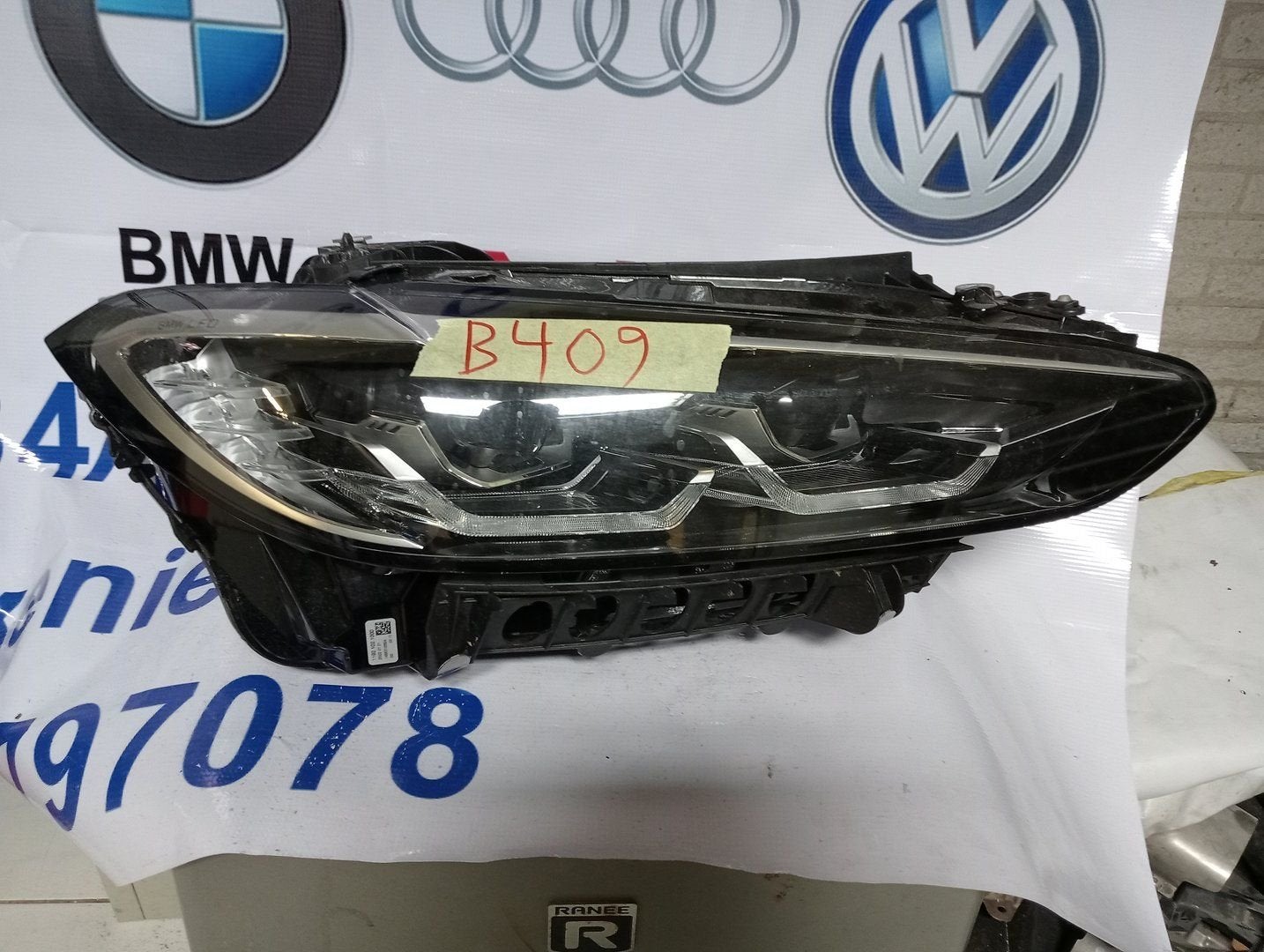 Koplamp BMW Serie 4 G22 G23 G24 G26 Full Led Rechts 5A29B18-, Gebruikt, -, -, Ophalen of Verzenden