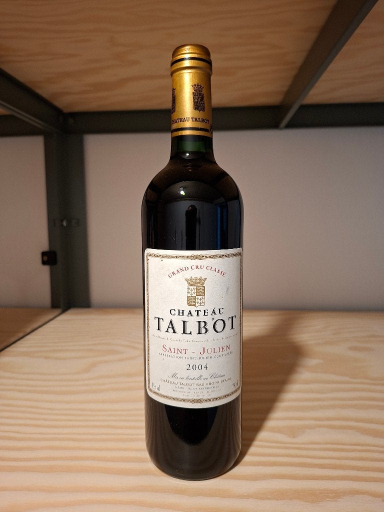Château Talbot 2004 - Saint-Julien, Collections, Vins, Comme neuf, Enlèvement, Vin rouge, France