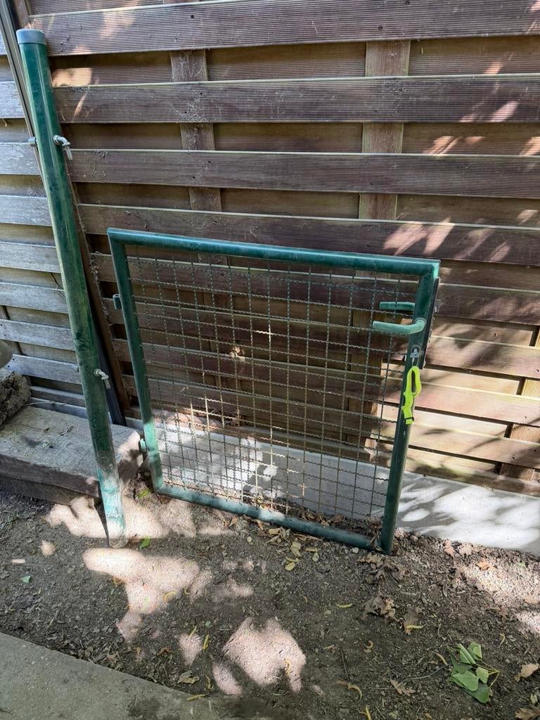 Tuinpoortje, Ophalen, Met poort, Gebruikt, Tuinhek