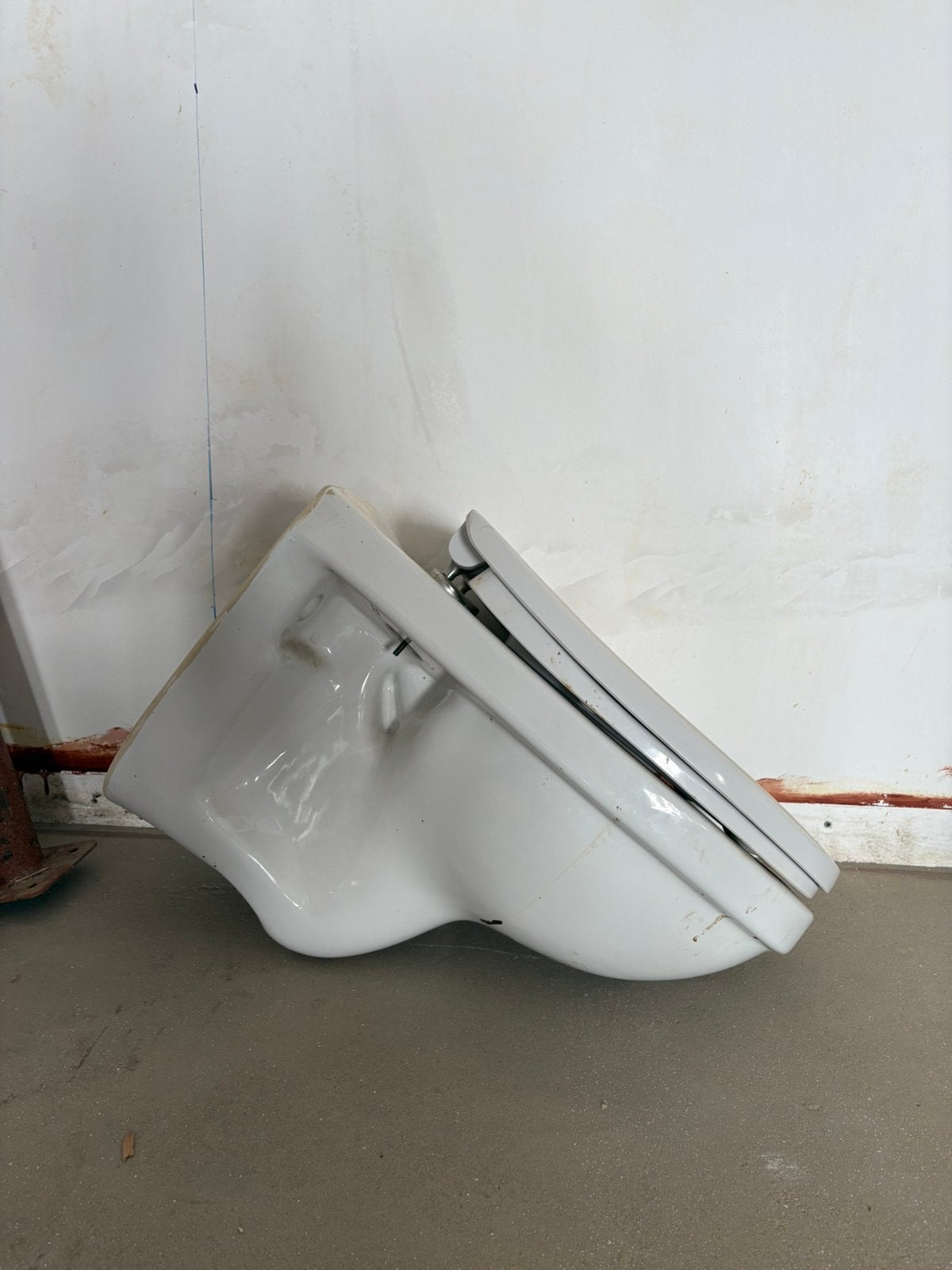 Hangtoilet Saval, Bricolage & Construction, Enlèvement, Utilisé