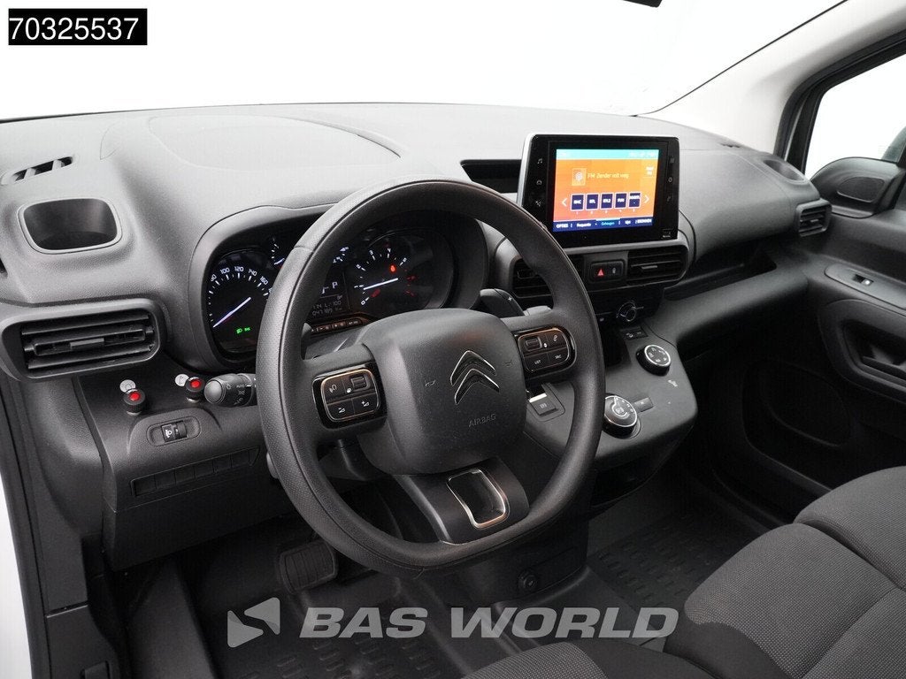 Citroën Berlingo 130pk Benzine Automaat L1H1 Navi Airco Cru, Automaat, Stof, Gebruikt, Euro 6