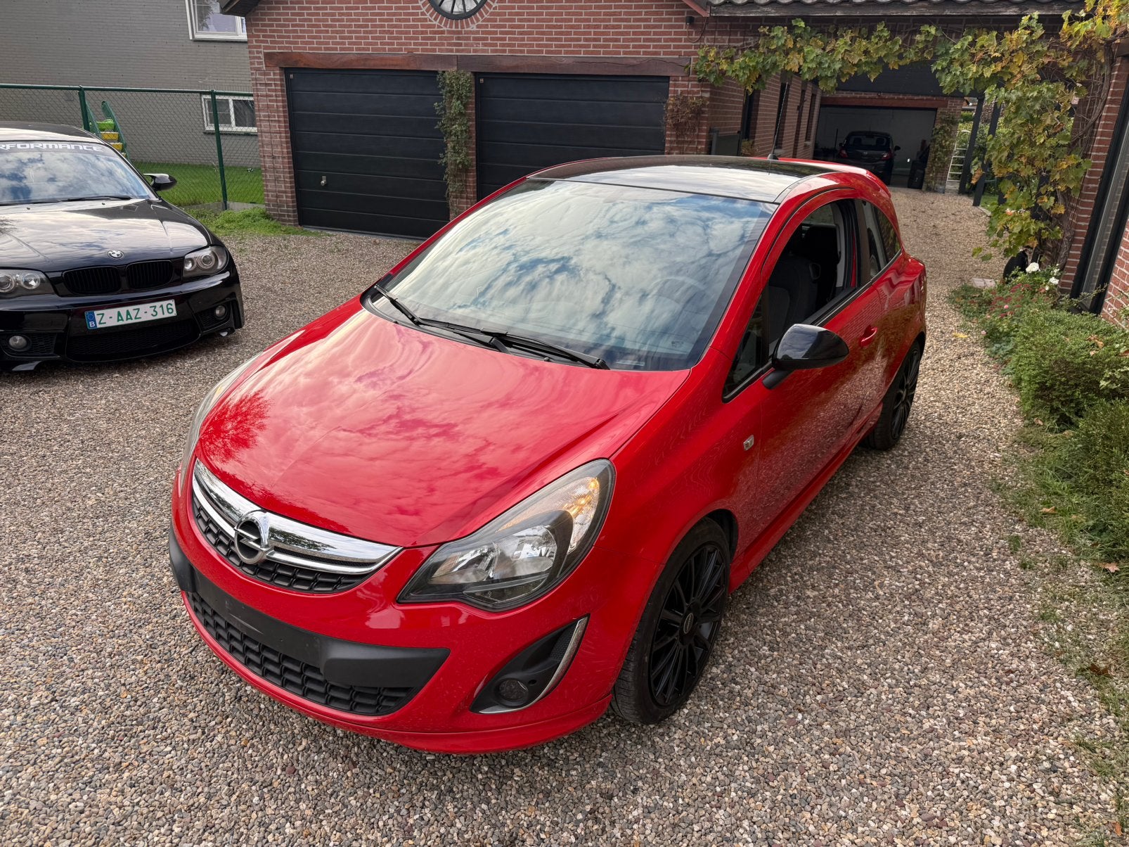 Opel corsa d opc line black edition