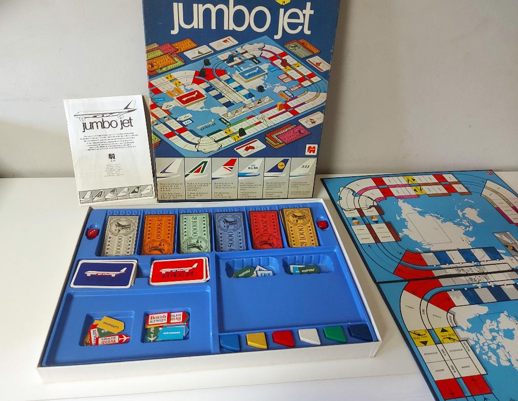 Jumbo Jet - Bordspel (Jumbo), Vijf spelers of meer, Ophalen of Verzenden, Gebruikt, Jumbo