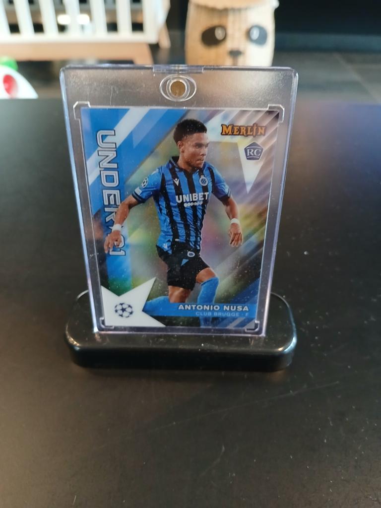 Nusa club brugge panini kaart in mooie houder, Enlèvement ou Envoi
