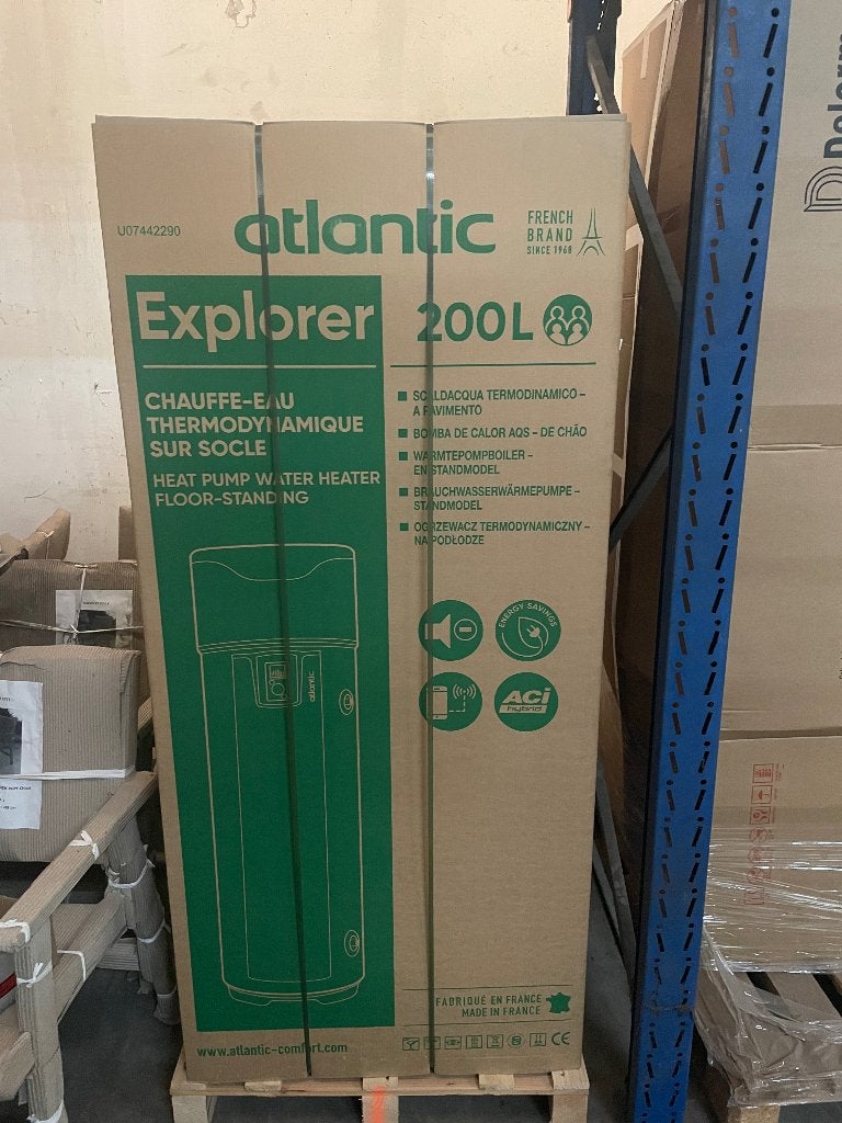 Boiler thermodynamique Atlantic explorer, Bricolage & Construction, 100 litres ou plus, Enlèvement ou Envoi, Neuf, Boiler