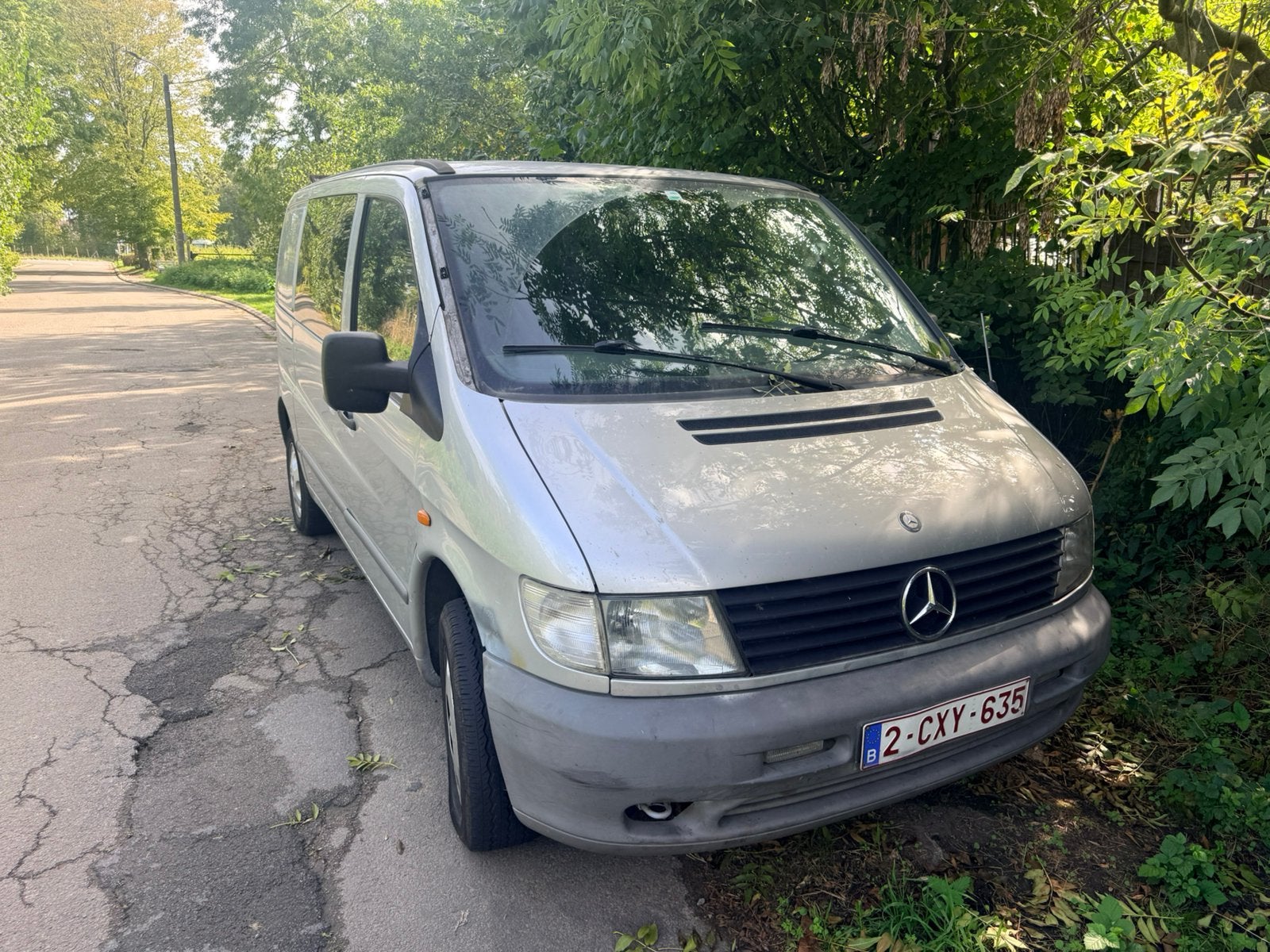 Mercedes vito 108D 1999 Airco, Autos, Argent ou Gris, Achat, Boîte manuelle, Autre carrosserie