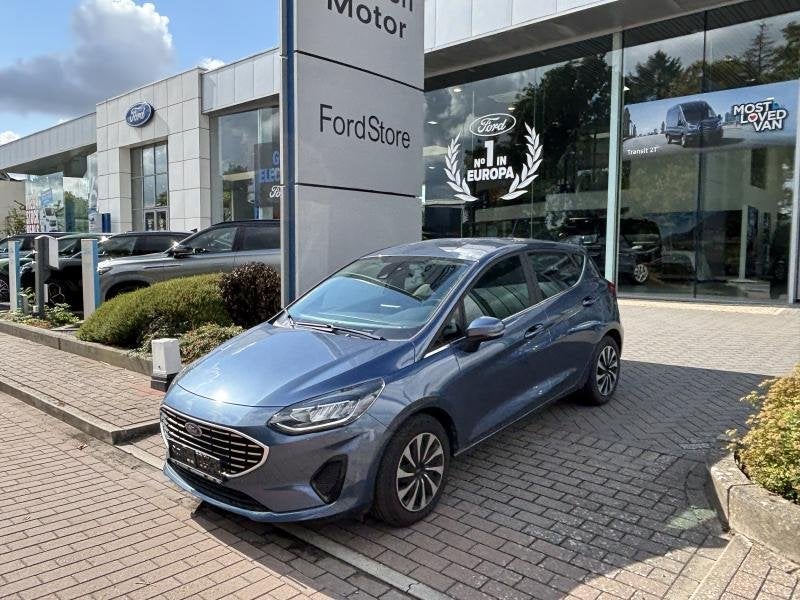 Ford Fiësta TITANIUM 1.0I 100PK OC3826 *32035*, Blauw, Handgeschakeld, 5 deurs, Fiësta