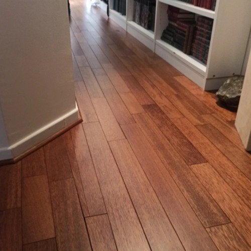 9 m² de parquet massif Merbeau, Neuf, Parquet, Enlèvement, 150 cm ou plus