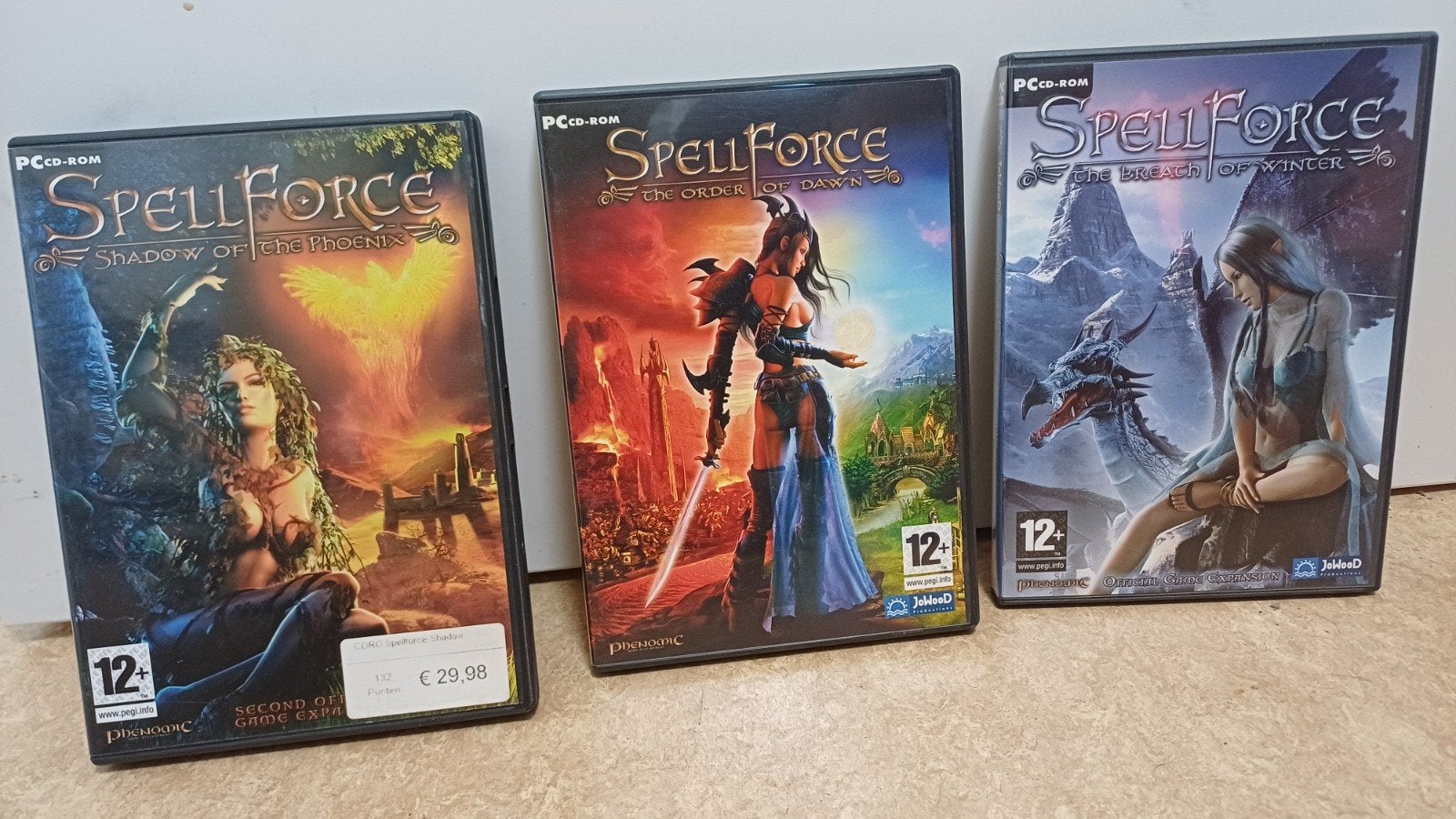 PC CD-Rom Games SpellForce + Expansion W/ Manual, Games en Spelcomputers, Games | Pc, Ophalen