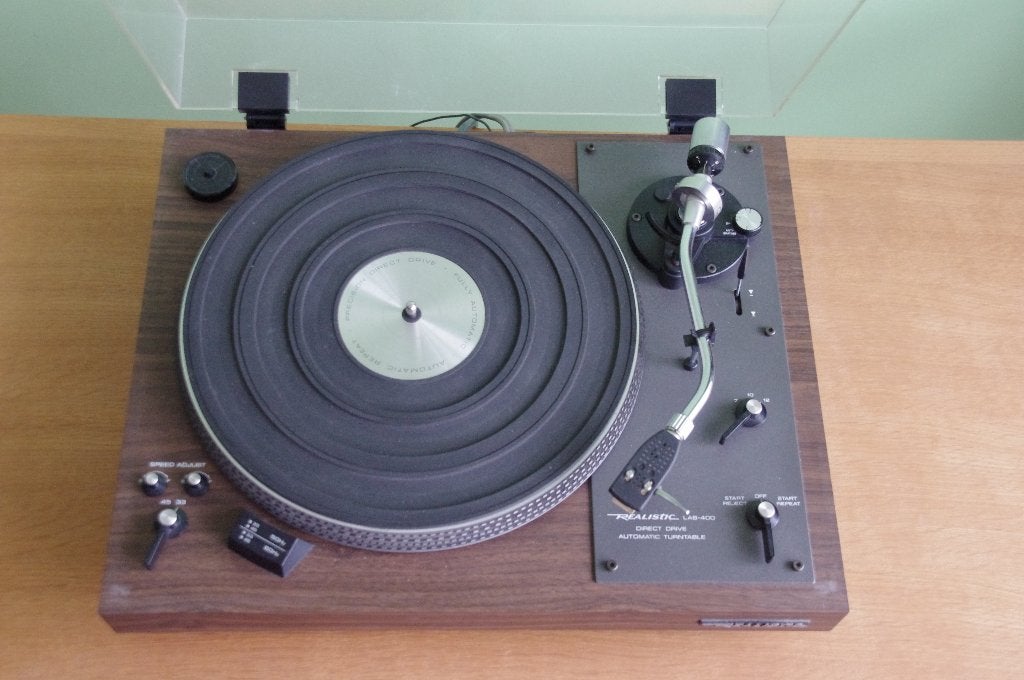 Platenspeler Realistic Lab 400, TV, Hi-fi & Vidéo, Tourne-disques, Autres marques, Tourne-disque, Comme neuf, Enlèvement