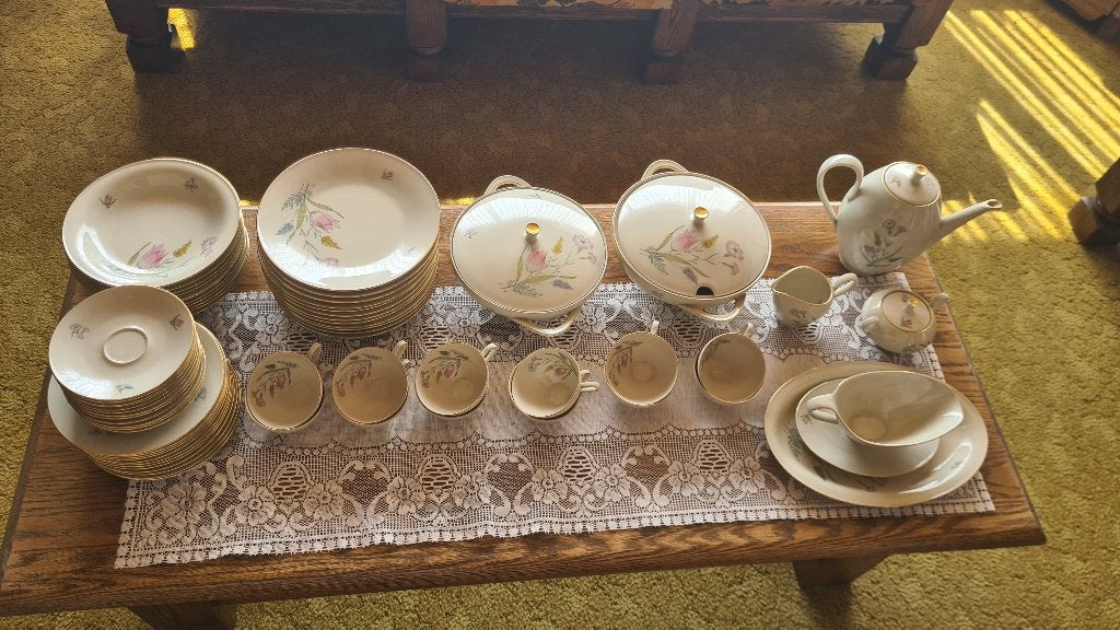 volledig set servies bavaria, Ophalen