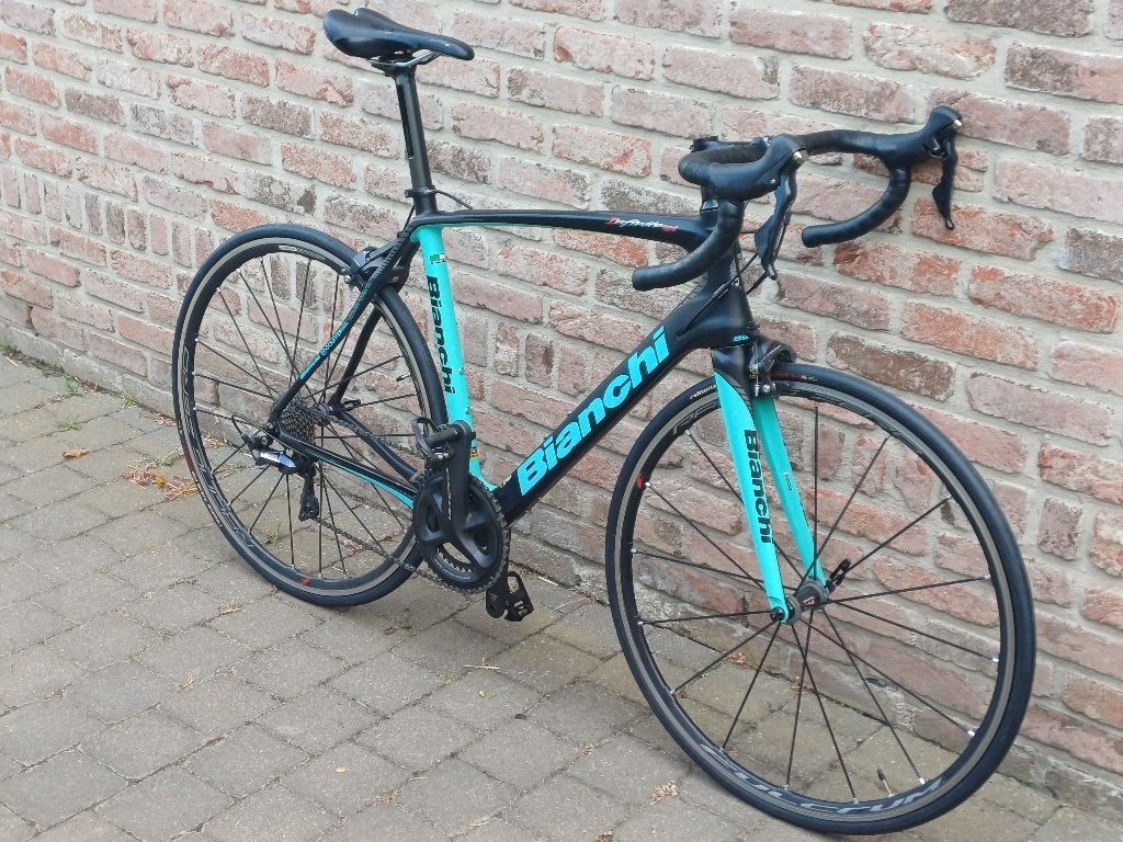 Bianchi, Vélos & Vélomoteurs, 53 à 57 cm, Enlèvement, Carbone, Hommes