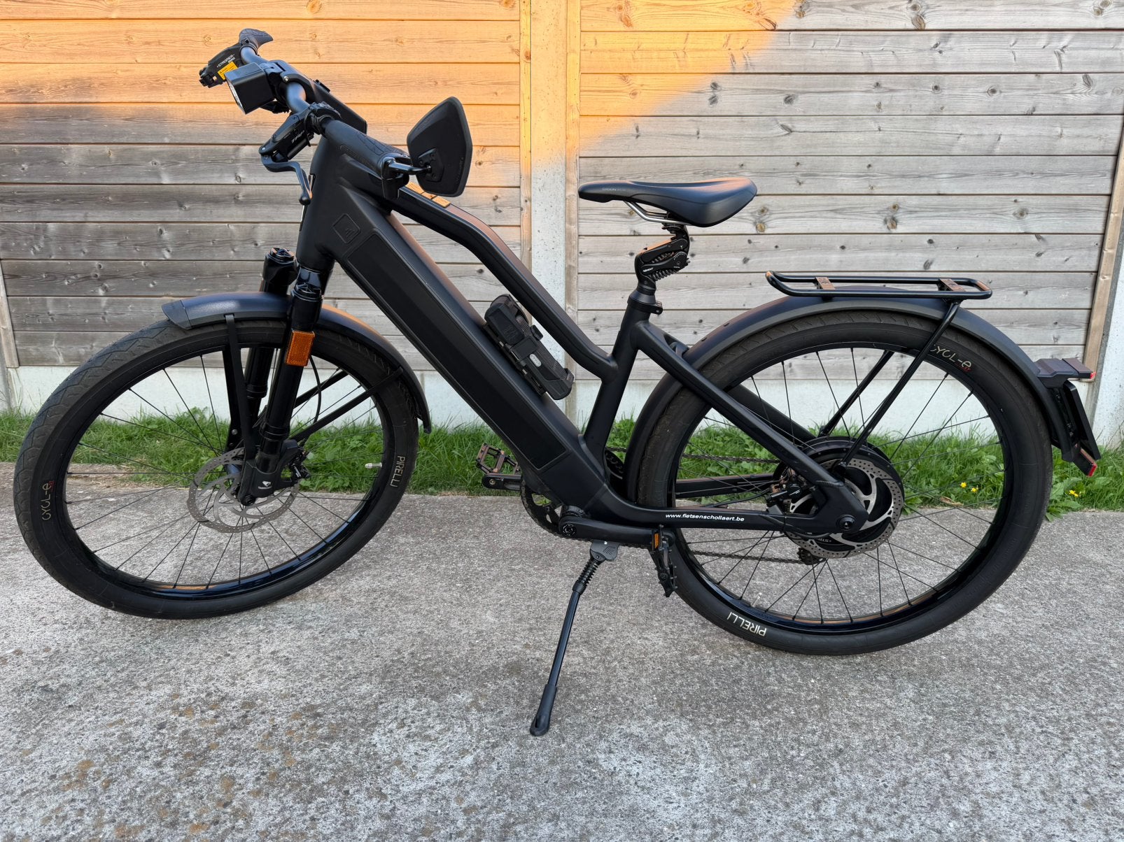 Stromer ST3 black comfort maat M, 2373km, 983 Wh batterij, Ophalen, Zo goed als nieuw, 50 km per accu of meer, Stromer