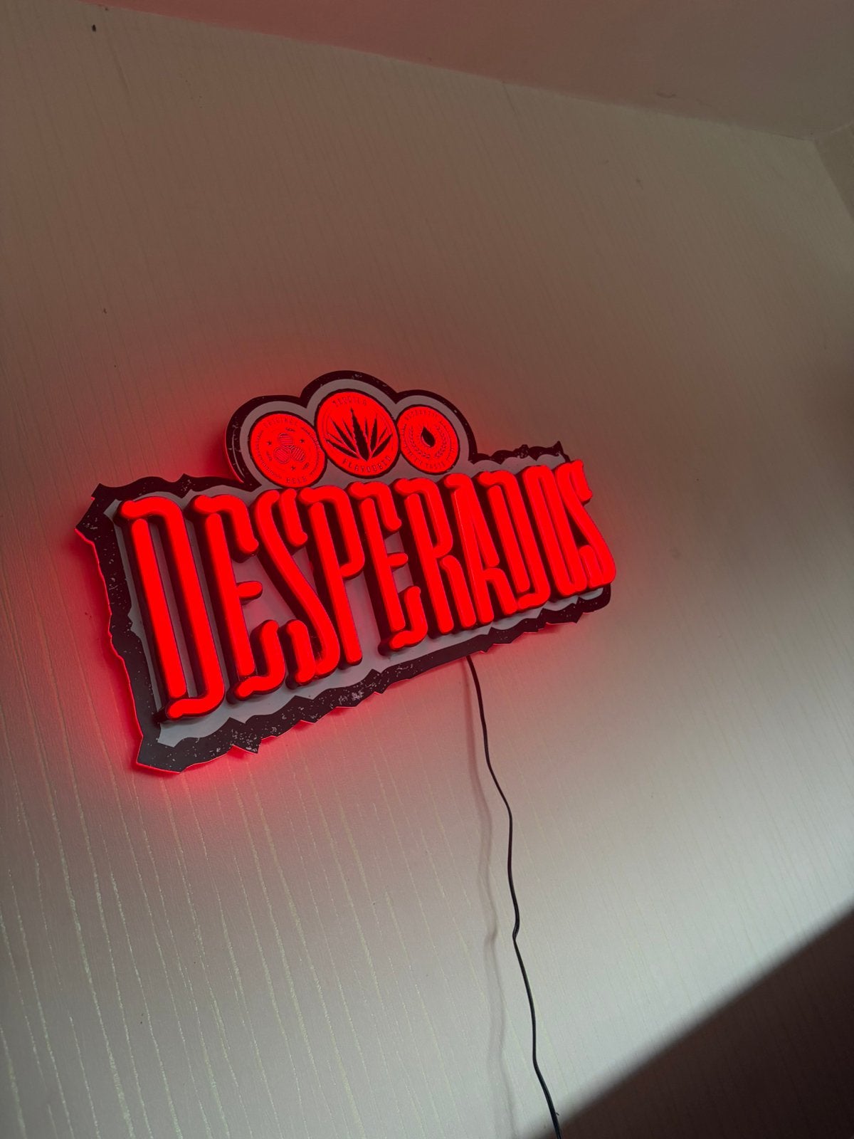 Desperados lichtbord, Enlèvement, Comme neuf