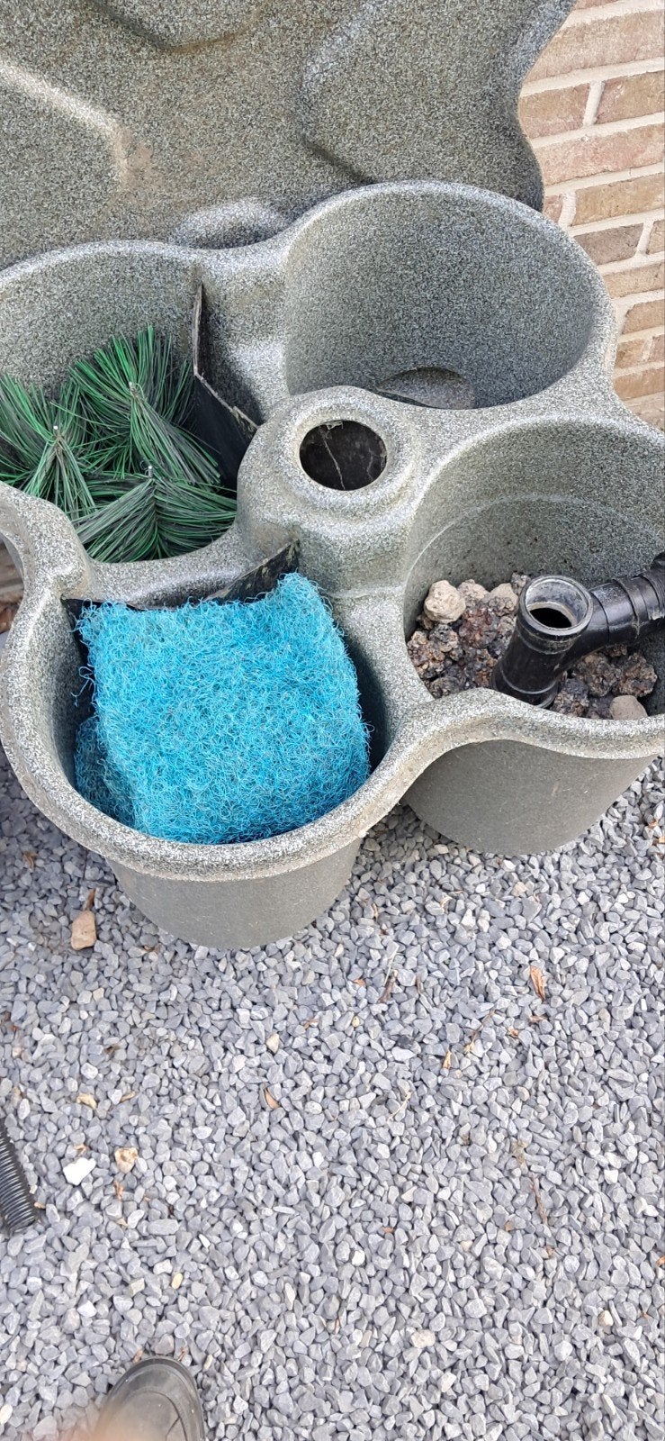4 kamer filter+pomp+uvlamp, Tuin en Terras, Ophalen