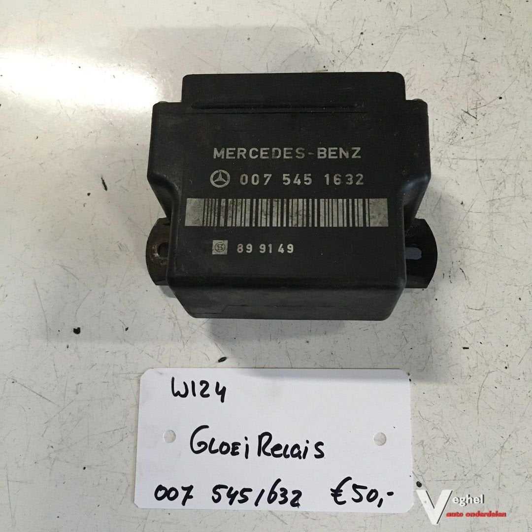 Mercedes W124 Gloeirelais 007 545 1632, -, Utilisé, -, -