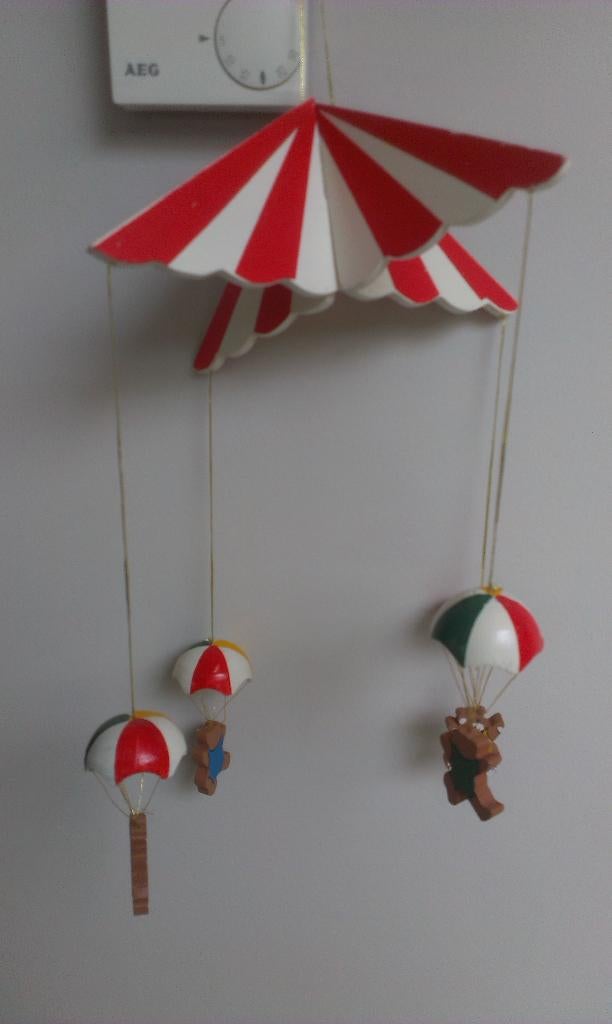 Antiek houten speelgoed mobiel, Antiek en Kunst, Ophalen of Verzenden