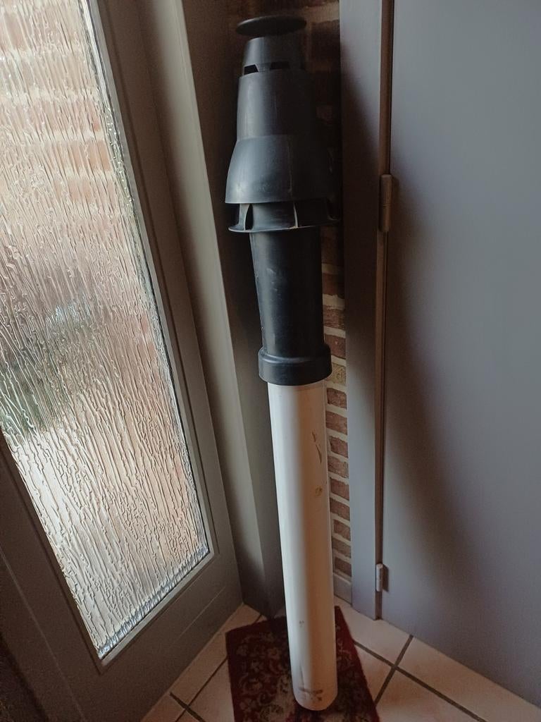 Dakdoorvoer voor condensatie ke 60/100 vaillant, zie foto's., Ophalen, Zo goed als nieuw