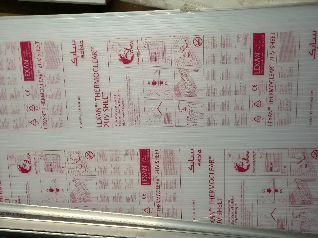 Nieuwe polycarbonaat platen, Bricolage & Construction, Enlèvement, Neuf, Autres matériaux, Moins de 20 mm