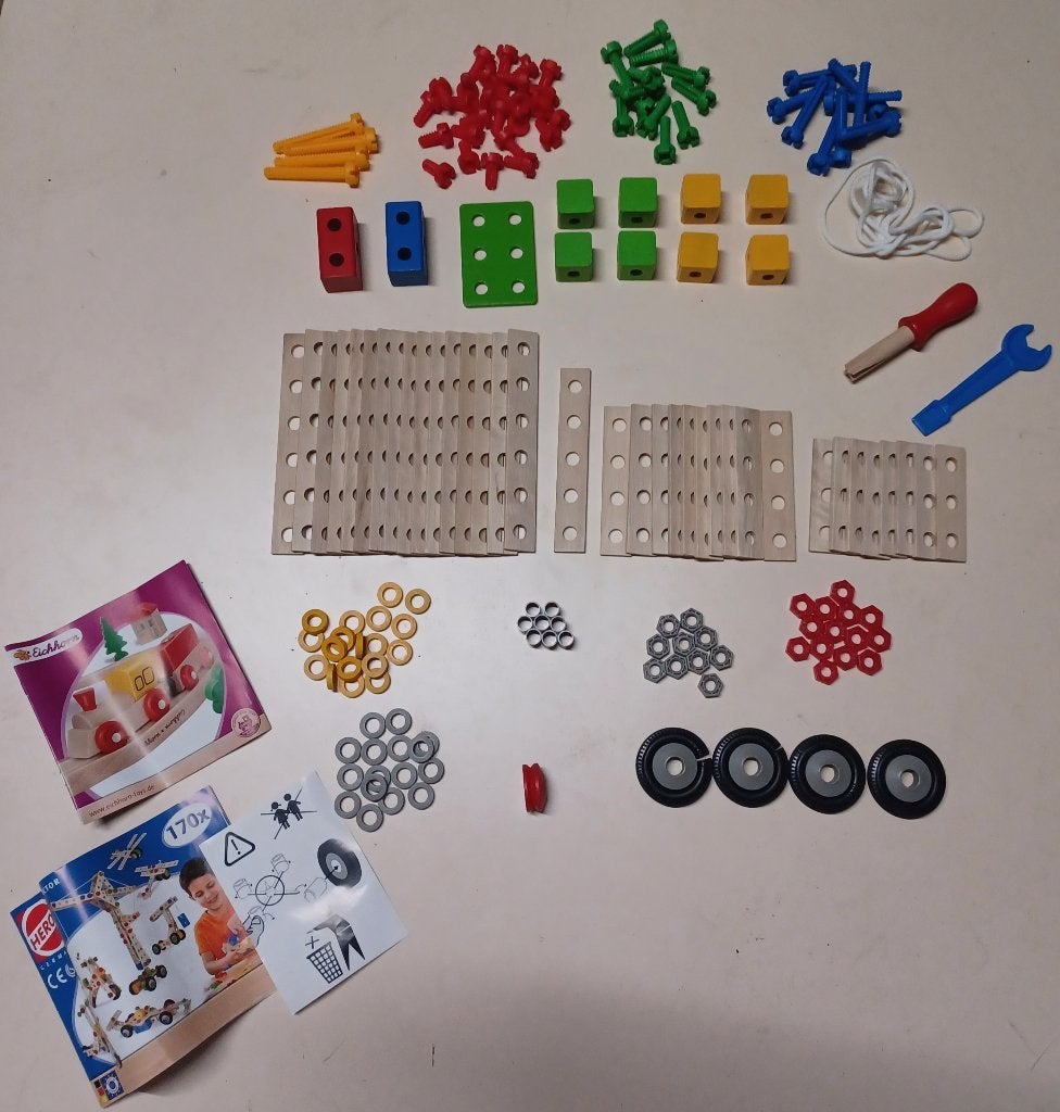 Heros Germany constructor set - compleet met alle 170 stuks, Enlèvement, Comme neuf, Construction