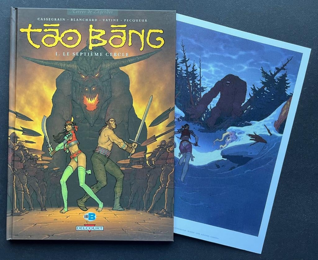 Tao Bang T1 - De zevende cirkel - Cassegrain - 2005-Delcourt, Boeken, Verzenden