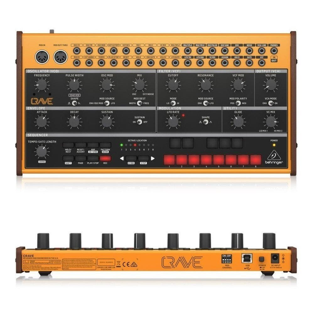 Behringer Crave, Muziek en Instrumenten, Overige merken, Zo goed als nieuw, Met midi-aansluiting, Overige aantallen