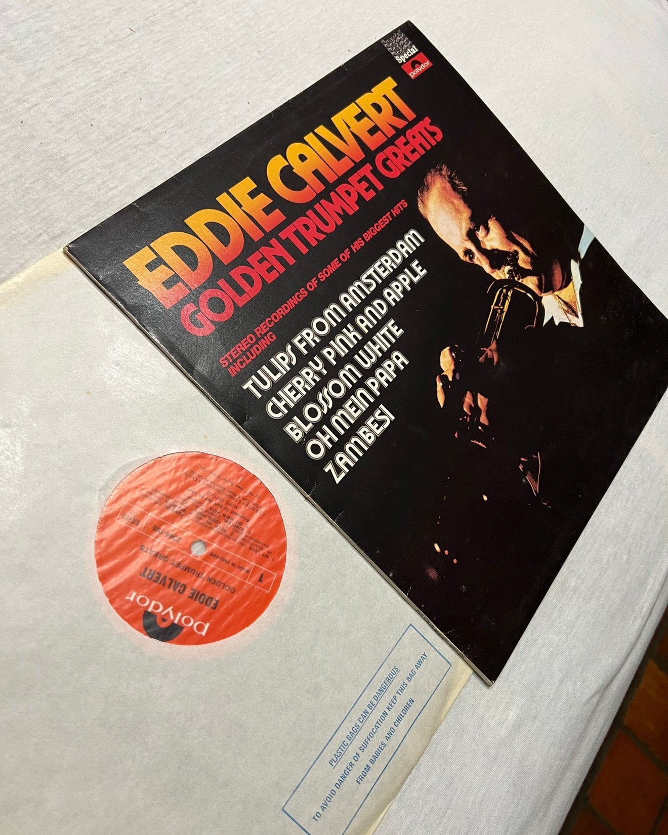 Eddie Calvert - Vinyle LP Golden Trumpet Greats 1977, CD & DVD, Vinyles | Jazz & Blues, Comme neuf, Jazz, LP, Enlèvement ou Envoi