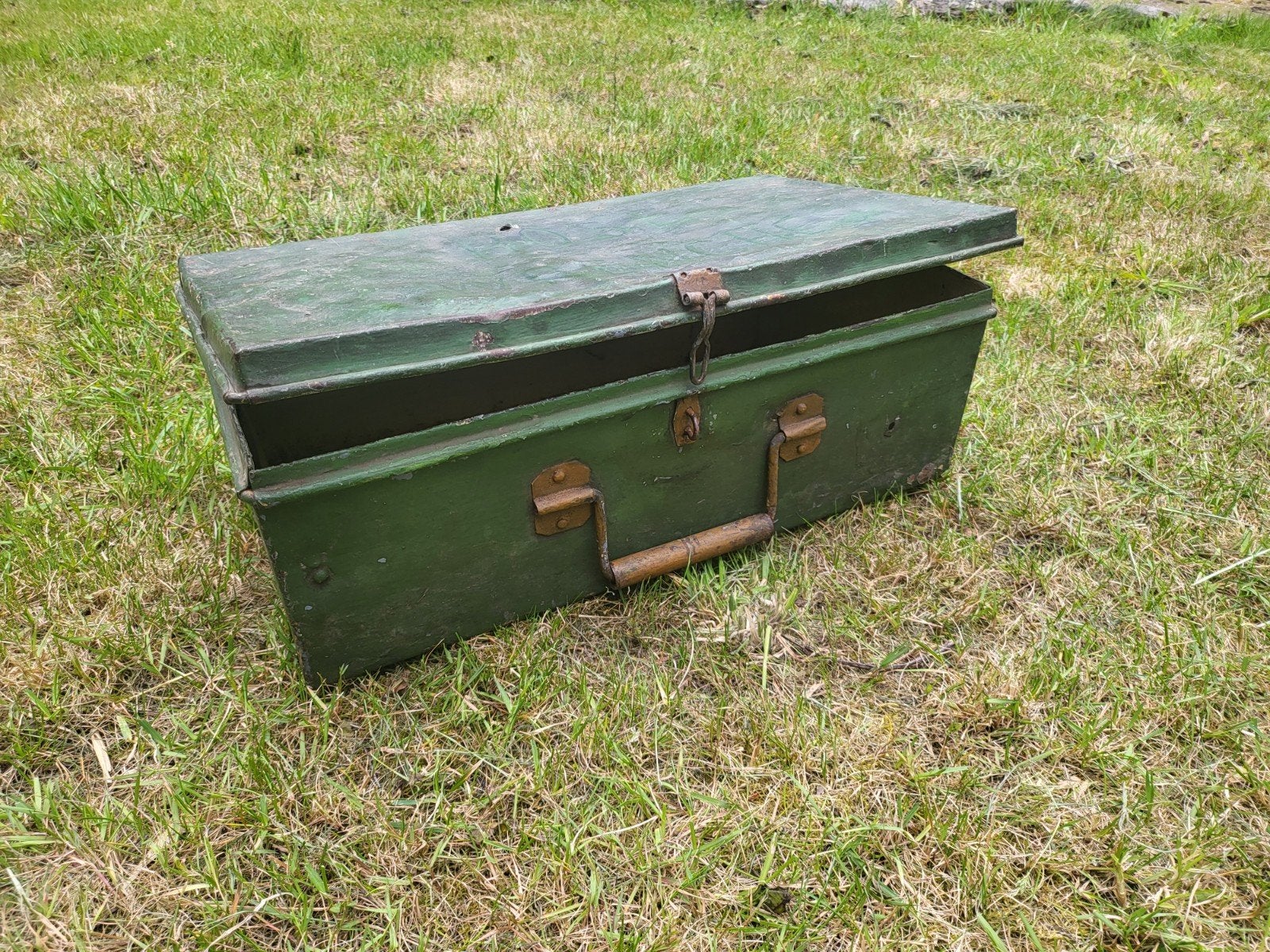 Engels kistje WWII, Verzamelen, Militaria | Tweede Wereldoorlog, Ophalen of Verzenden