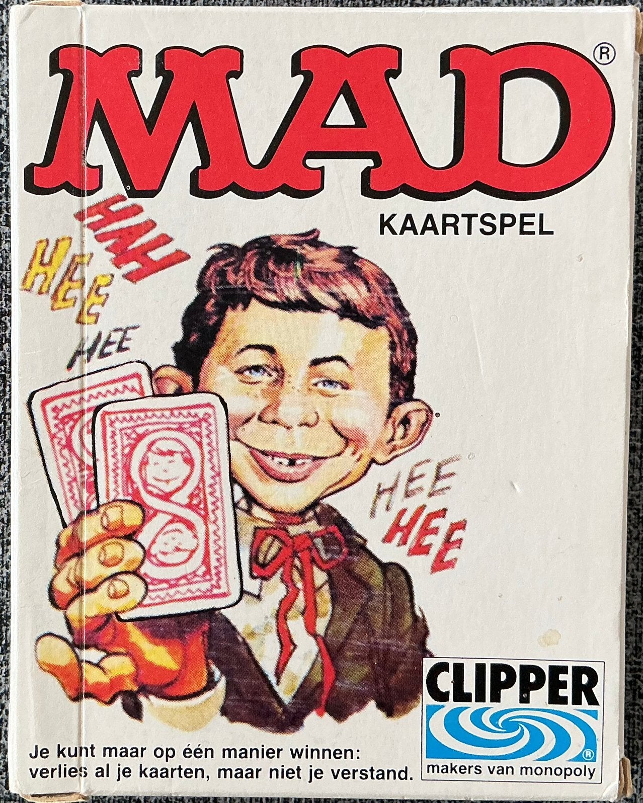 MAD kaartspel, Ophalen of Verzenden, Zo goed als nieuw, Speelkaart(en)