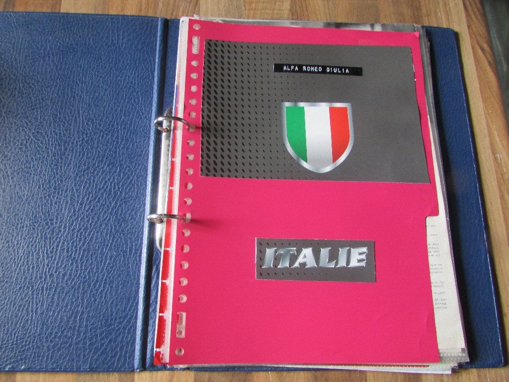 ALFA ROMEO GIULIA eN SPRINT, BROCHURES, Gelezen, Alfa Romeo, Ophalen of Verzenden, Alfa Romeo