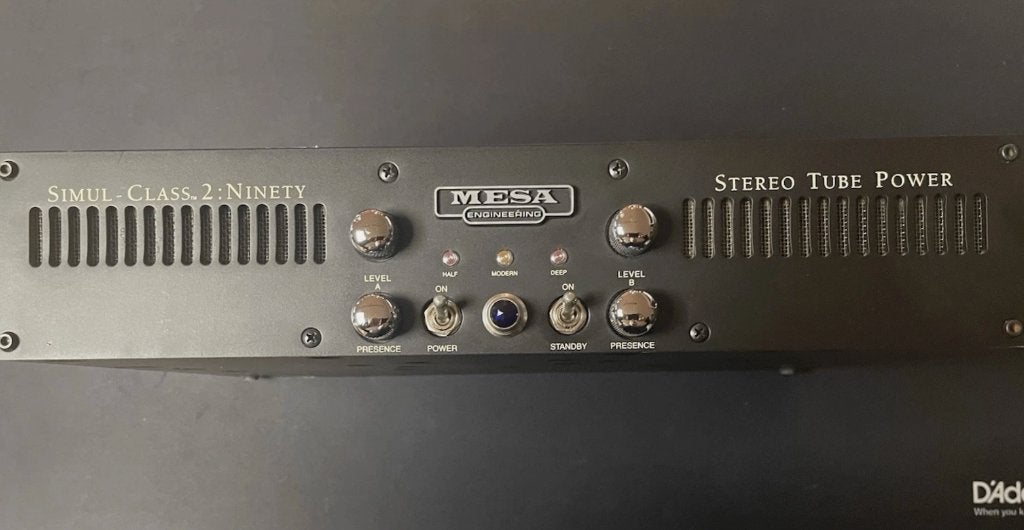 Amplificateur de puissance stéréo Mesa Boogie Simul Classe 2, Musique & Instruments, Enlèvement ou Envoi, Utilisé, Guitare, 100 watts ou plus
