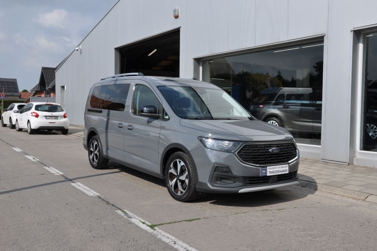 Ford Grand Tourneo Active * 7 zitplaatsen * (bj 2023), Auto's, Ford, Stof, 7 zetels, 84 kW, Zilver of Grijs