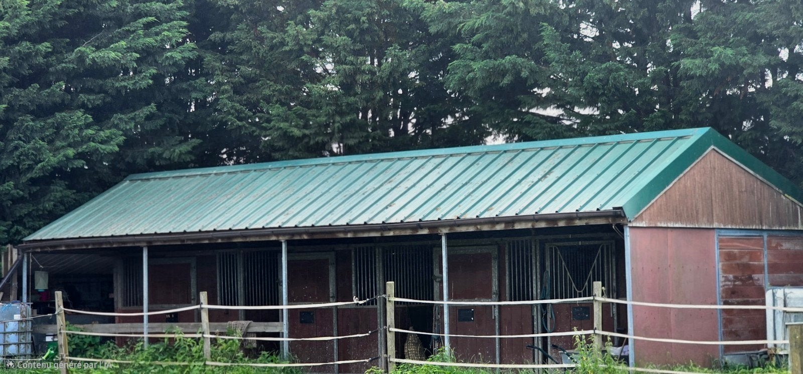 A louer: 4 boxs pour chevaux avec prairies privées