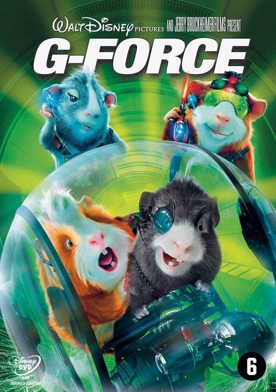 Disney dvd - G force, Cd's en Dvd's, Dvd's | Tekenfilms en Animatie, Ophalen of Verzenden