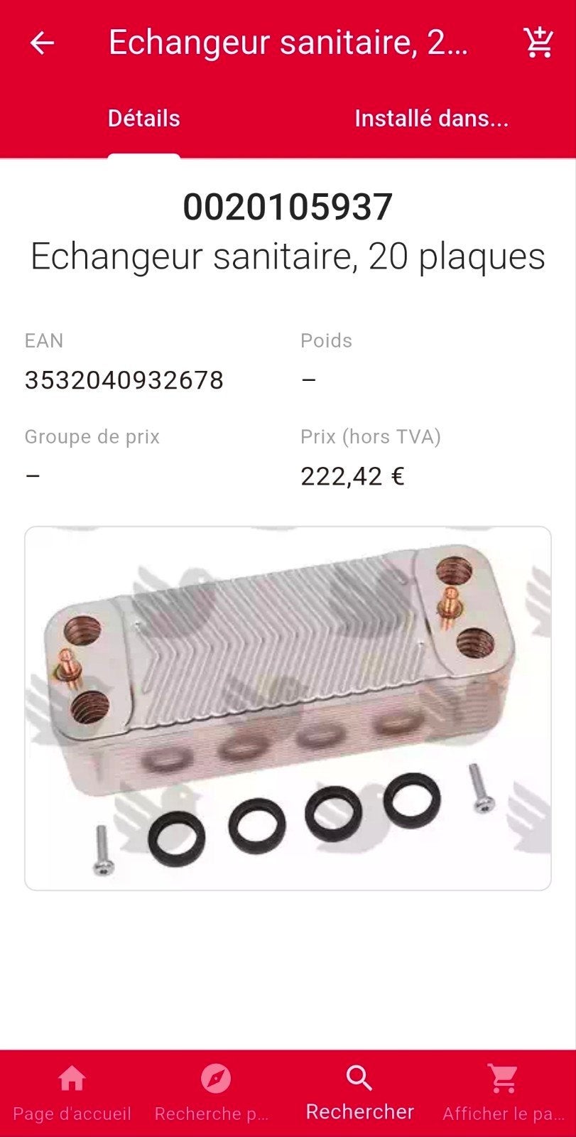 Echangeur à plaque Bulex isotwin condens (100% neuf), Enlèvement, Neuf