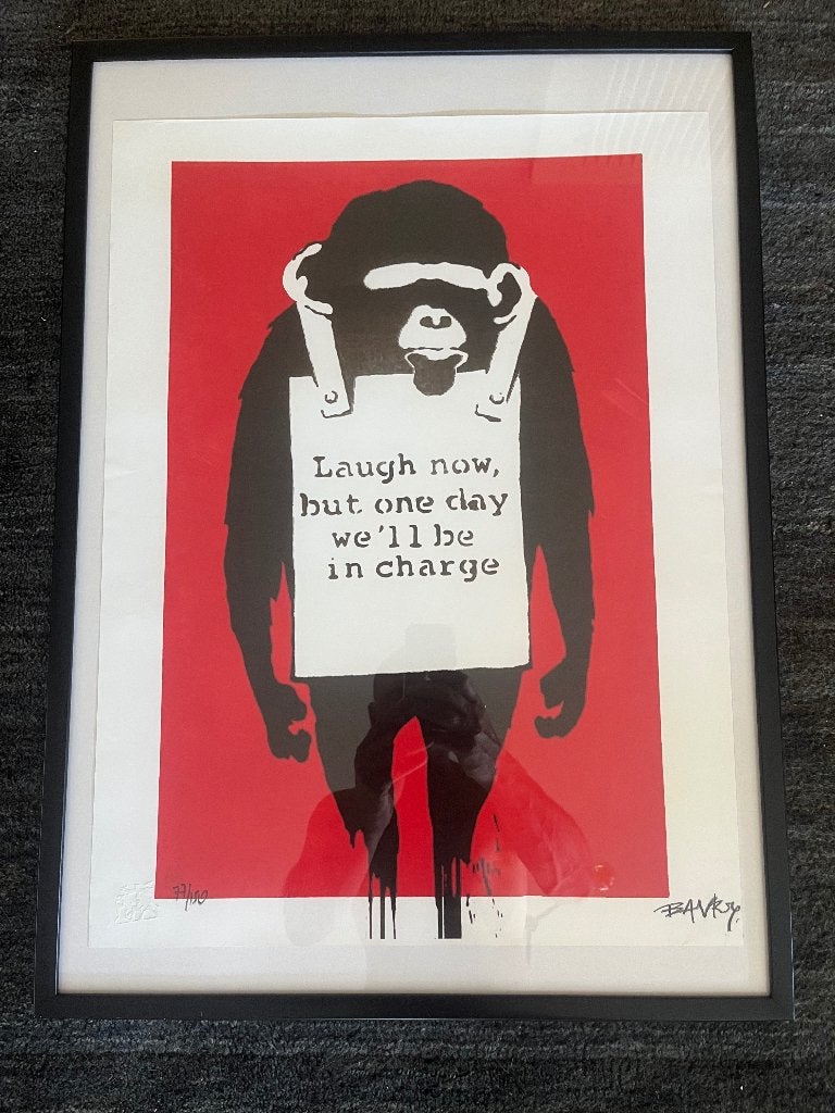 Banksy, Antiek en Kunst, Ophalen