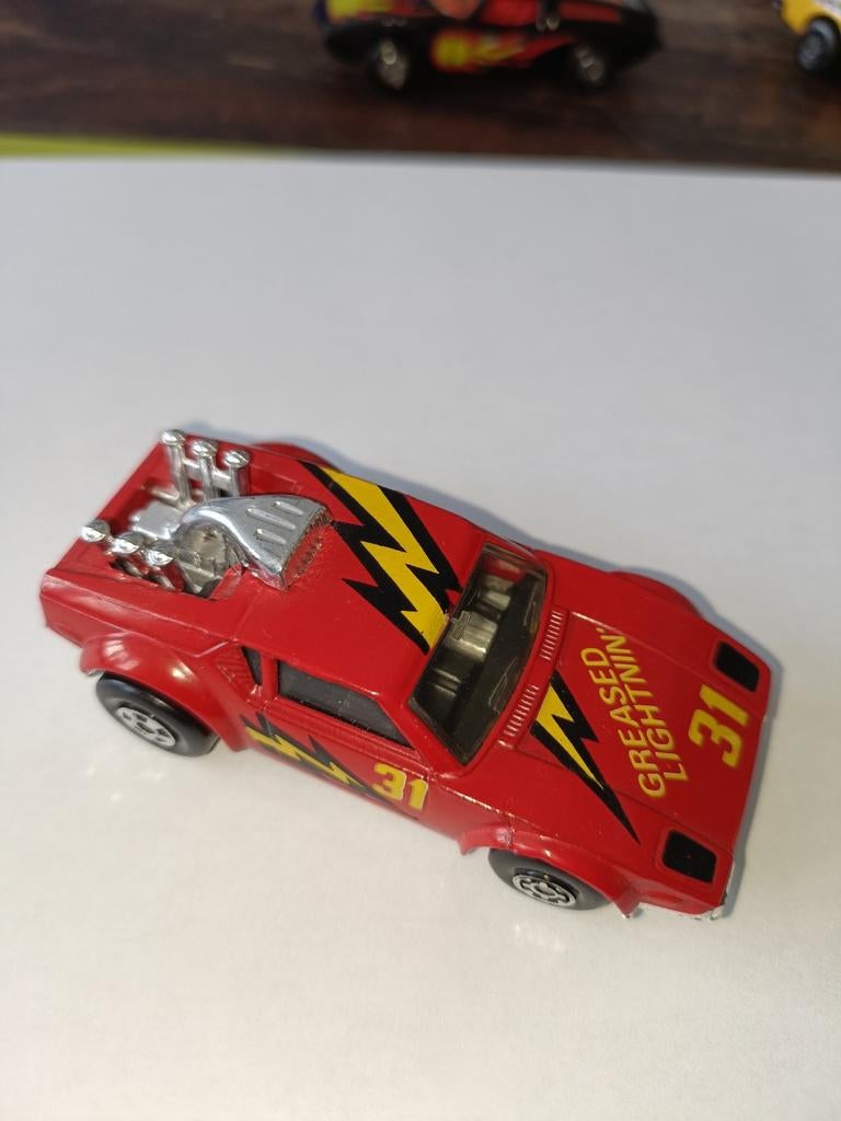 Matchbox van Tomaso Pantera - Greased Lightnin', Hobby en Vrije tijd, Ophalen of Verzenden, Matchbox